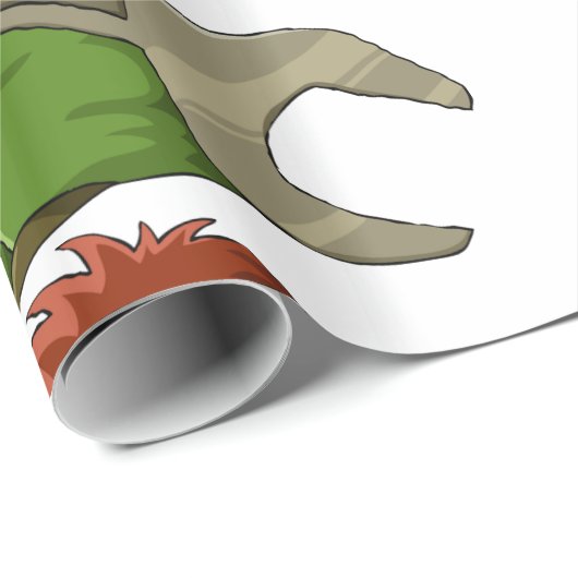 Mechanic Giant Spanner Geschenkpapier (Rolleneckpunkt)