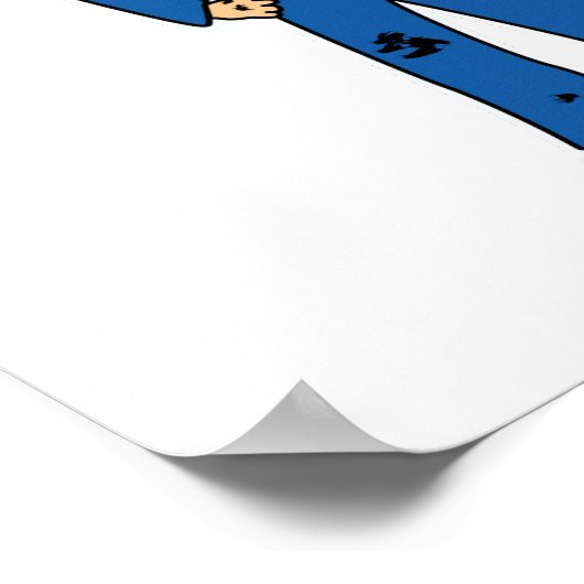 Mechanic Girl Poster (Ecke)