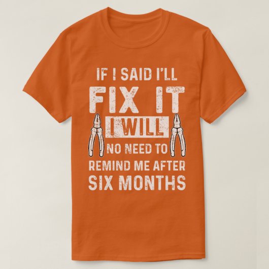 Mechanic Handyman Vintag T-Shirt (Design vorne)