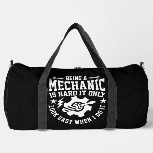 Mechanic Hard Look Easy Duffle Bag (Vorderseite)