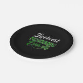 Mechanic Lovers Luckiest | Mechanic Ever Pappteller (Schrägansicht)