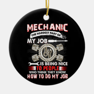 Mechanic Lovers   Mechanic The Hardest Keramik Ornament