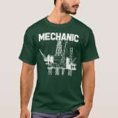 Mechanic  Welders Offshore Oil Drilling Rig Crew T-Shirt (Vorderseite)