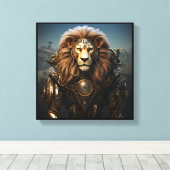 Mechanica Astralis – Leo Leinwanddruck (Insitu (Holzboden))