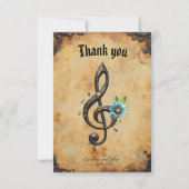 Mechanical  clef  dankeskarte (Vorderseite)