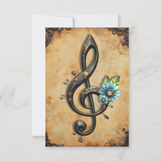 Mechanical  clef  dankeskarte (Rückseite)