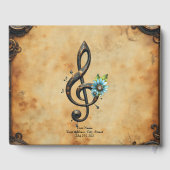 Mechanical  clef gästebuch (Rückseite)