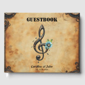 Mechanical  clef gästebuch (Vorderseite)