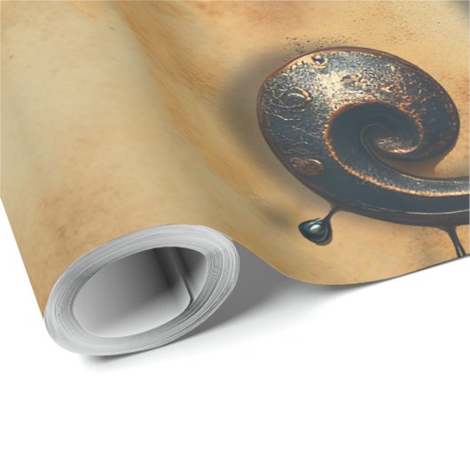 Mechanical clef geschenkpapier (Rolleneckpunkt)