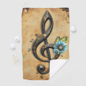 Mechanical  clef  golfhandtuch (Insitu)