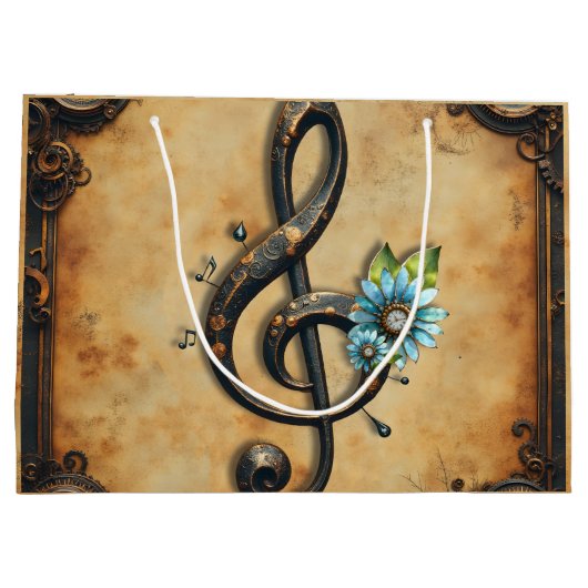 Mechanical clef große geschenktüte (Rückseite)