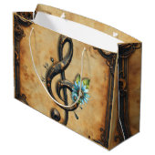 Mechanical clef große geschenktüte (Rückseite Schrägansicht)