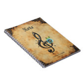 Mechanical  clef notizblock (Rechte Seite)