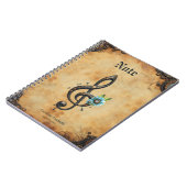 Mechanical  clef notizblock (Linke Seite)