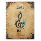 Mechanical  clef notizblock (Vorderseite)