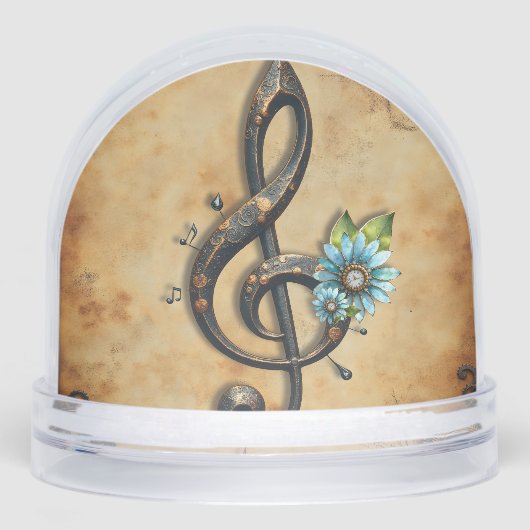 Mechanical  clef  schneekugeln (Vorderseite)