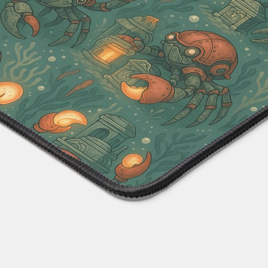 Mechanical Crustacean Deep Sea Adventure  Schreibtischunterlage (Ecke)