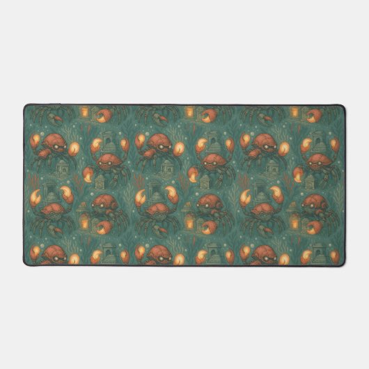 Mechanical Crustacean Deep Sea Adventure  Schreibtischunterlage (Vorderseite)