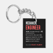 Mechanical ENGINEER Schlüsselanhänger (Vorderseite links)