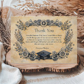 Mechanical Engineering Degree Graduation Dankeskarte