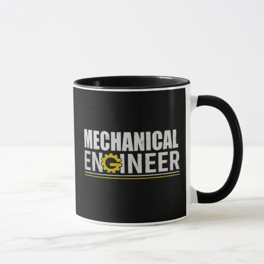 Mechanical Engineering Funny Engineer Tasse (Rechts)