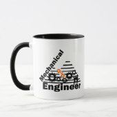 Mechanical Engineering Funny Engineer Tasse (Links)