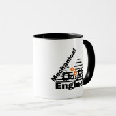 Mechanical Engineering Funny Engineer Tasse (VorderseiteRechts)