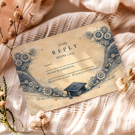 Mechanical Engineering Graduate Party RSVP Karte