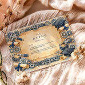 Mechanical Engineering Graduation RSVP Karte