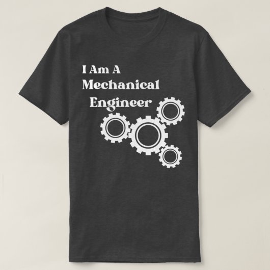 Mechanical Engineering T-Shirt (Design vorne)