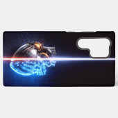 Mechanical Heart Blueprint Samsung Galaxy Hülle (Rückseite (Horizontal))