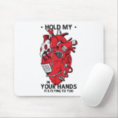 Mechanical Heart - Steampunk Design Mousepad (Mit Mouse)