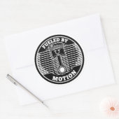 Mechanical Kinetic Piston Circular Mark Runder Aufkleber (Umschlag)