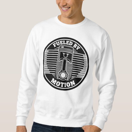 Mechanical Kinetic Piston Circular Mark Sweatshirt (Vorderseite)