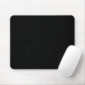 Mechanical Og Clically Trained Slide Rule Calculat Mousepad (Mit Mouse)