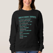 Mechanical Sarcastic Engineering  Understanding En Sweatshirt (Vorderseite)