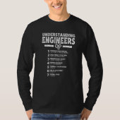 Mechanical Sarcastic Engineering  Understanding En T-Shirt (Vorderseite)