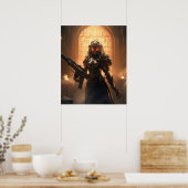 Mechanical Templar Saga Poster (Küche)