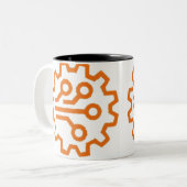 Mechanical Zweifarbige Tasse (Vorderseite Links)