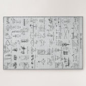 Mechanicks-Tabelle ~ "Ja, genau ~ Jetzt bekomme ic Puzzle (Horizontal)