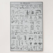 Mechanicks-Tabelle ~ "Ja, genau ~ Jetzt bekomme ic Puzzle (Vertikal)