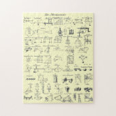 Mechanicks-Tabelle ~ "Ja, genau ~ Jetzt bekomme ic Puzzle (Vertikal)