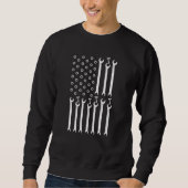 MECHANICS FLAG US FLAG Typ Proud Mechanik Sweatshirt (Vorderseite)