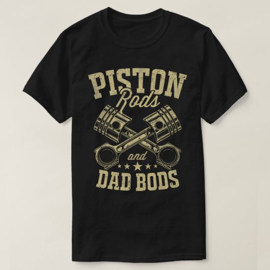 Mechanics Piston Rods Vater Bods Mechanics Auto Me T-Shirt (Design vorne)