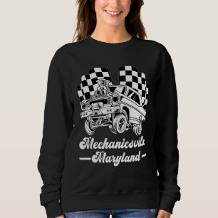 Mechanicsville Maryland Vintag Gasser Nostalgic D Sweatshirt