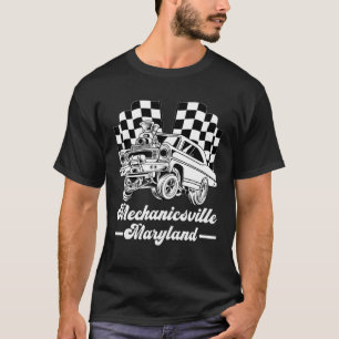Mechanicsville Maryland Vintag Gasser Nostalgic D T-Shirt