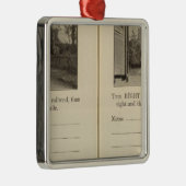 Mechanicsville Waterford Silbernes Ornament (Rechts)