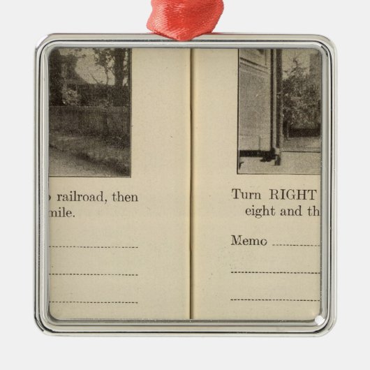 Mechanicsville Waterford Silbernes Ornament (Vorne)