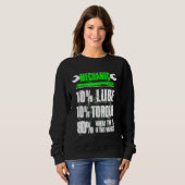 Mechanik 10 Lube 10 Auto Diesel Mechanik Sweatshirt (Vorne ganz)