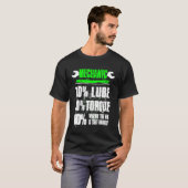 Mechanik 10 Lube 10 Auto Diesel Mechanik T-Shirt (Vorne ganz)